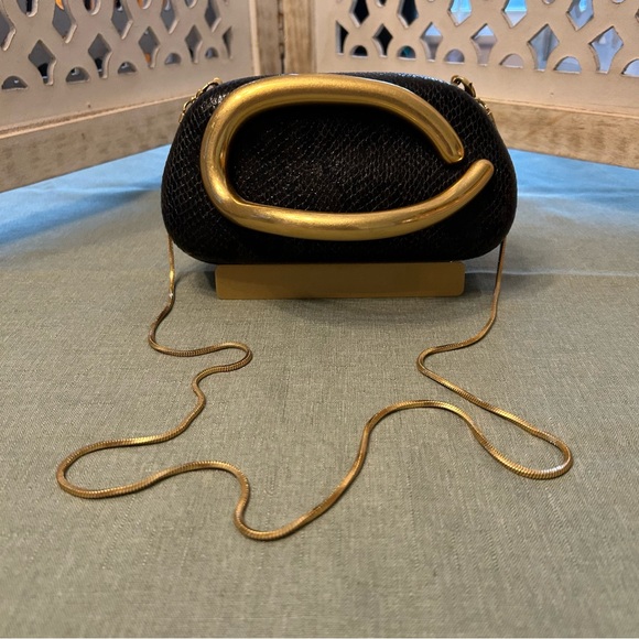 Zara Handbags - Zara Embossed Clutch Bag